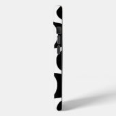 Copacabana-Gehweg - Wellenmuster Case-Mate iPhone Hülle (Rückseite / Links)