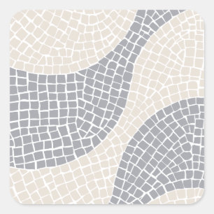 Copacabana Quadratischer Aufkleber