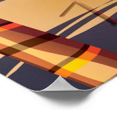 Copacabana, Rio de Janeiro - ein Strandposter Poster (Ecke)