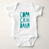 Copacabana RJ Baby Strampler (Vorderseite)