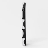 Copacabana, schwarz-weiß, RJ Case-Mate iPhone Hülle (Hinten/Links)