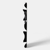 Copacabana, schwarz-weiß, RJ Case-Mate iPhone Hülle (Rückseite / Links)