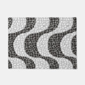 Copacabana Sidewalk Brazilian pattern Fußmatte (Vorderseite)