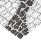 Copacabana Sidewalk Brazilian pattern Kurzer Tischläufer (Ecke)