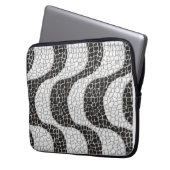 Copacabana Sidewalk Brazilian pattern Laptopschutzhülle (Vorderseite Links)