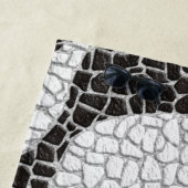 Copacabana Sidewalk Brazilian pattern Strandtuch (Beispiel)