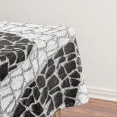 Copacabana Sidewalk Brazilian pattern Tischdecke (Beispiel)