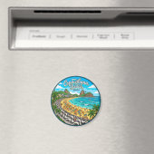 Copacabana-Strand Brasilien Magnet (In Situ (Geschirrspüler))