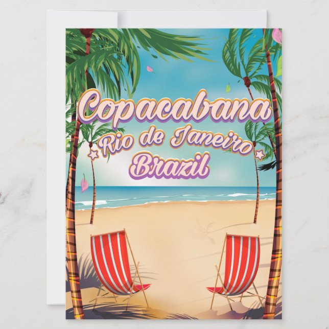 Copacabana, Strand von Rio de Janeiro (Vorderseite)