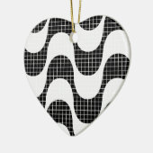 Copacabana Wellen Keramikornament (Links)