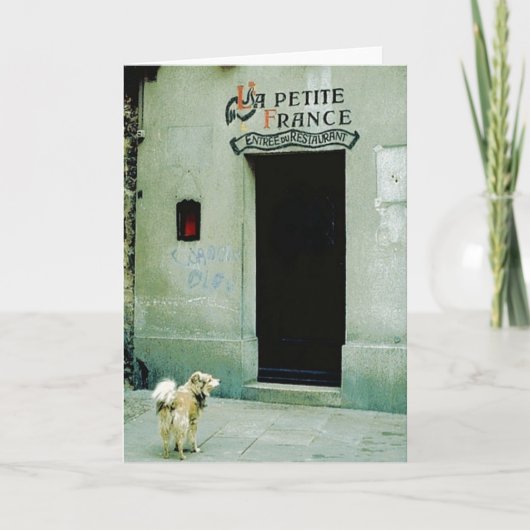 Copain de Déjeuner Karte (Vorderseite)