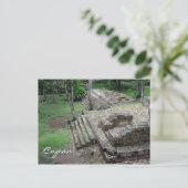 Copán Alterán Postkarte (Stehend Vorderseite)