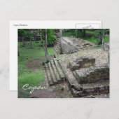 Copán Alterán Postkarte (Vorne/Hinten)