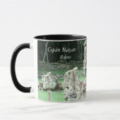 Copan Ancient Mayan Ruins Archäologischer Cup Tasse (Links)