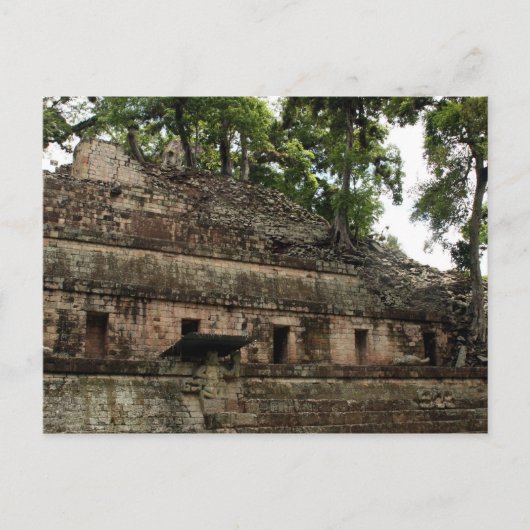 Copán-Gebäude Postkarte (Vorderseite)