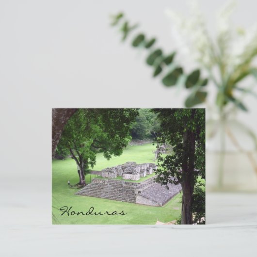 Copán honduras postkarte (Stehend Vorderseite)