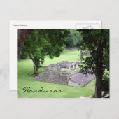 Copán honduras postkarte (Vorne/Hinten)