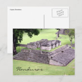 Copán Ruins honduras Postkarte (Vorne/Hinten)