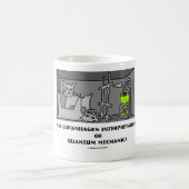 Copanhagen Interpretation von Quantums-Mechanikern Kaffeetasse (Mittel)