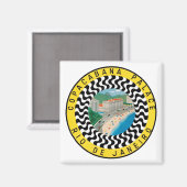 Copcabana Palace Rio De Janiero Magnet (Vorderseite/Rückseite)
