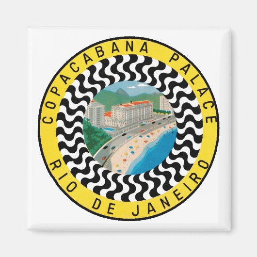 Copcabana Palace Rio De Janiero Magnet (Vorne)