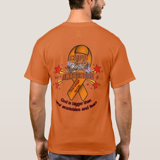 COPD AWARENESS 2023 T-Shirt (Rückseite)