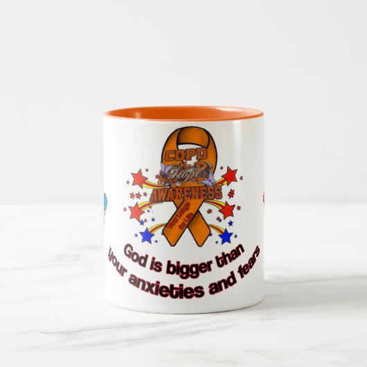 COPD AWARENESS 2023 ZWEIFARBIGE TASSE (Mittel)