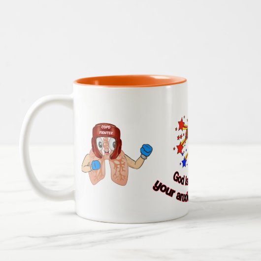 COPD AWARENESS 2023 ZWEIFARBIGE TASSE (Links)