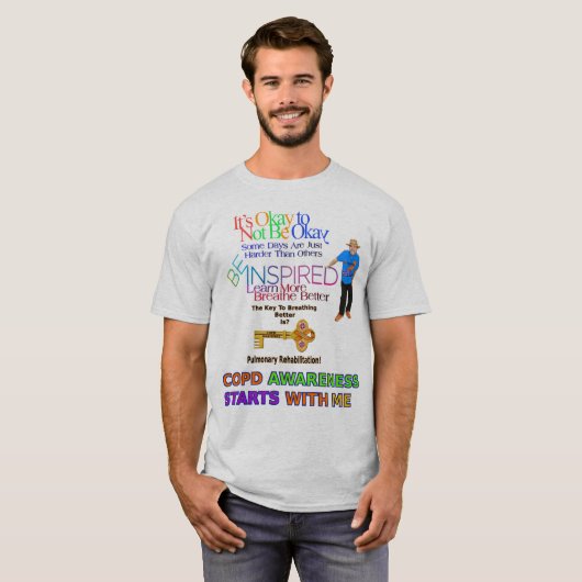 COPD AWARENESS 2024 T-Shirt (Vorne ganz)
