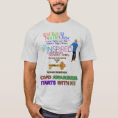 COPD AWARENESS 2024 T-Shirt (Vorderseite)