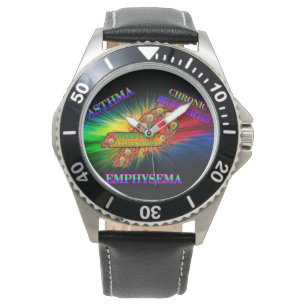 COPD BEWUSSTSEINS-UHR ARMBANDUHR