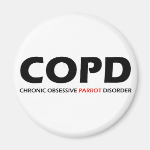 COPD - Chronische besessene Papageien-Störung Magnet