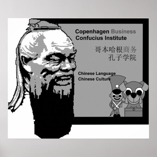 Copenhagen Business Confucius Institute Poster (Vorne)