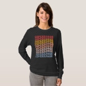 Copenhagen City Groovy Retro T-Shirt (Vorne ganz)