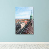 Copenhagen Cityscape Leinwanddruck (Insitu (Holzboden))
