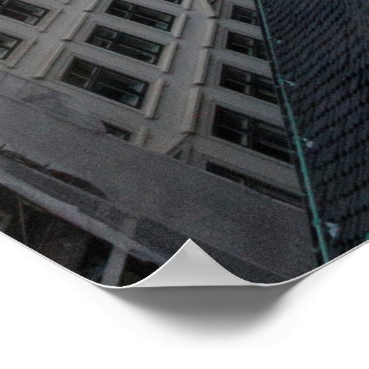 Copenhagen Cityscape Poster (Ecke)