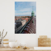 Copenhagen Cityscape Poster (Küche)