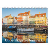 Copenhagen-Denmark Calendar Kalender (Titelbild)