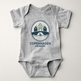 Copenhagen Denmark Europe Baby Strampler