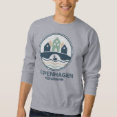 Copenhagen Denmark Europe Sweatshirt (Vorderseite)