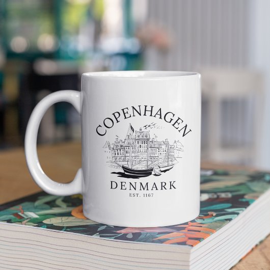 Copenhagen Denmark Landscape Kaffeetasse