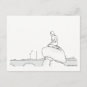 Copenhagen Denmark Postkarte