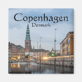 Copenhagen Denmark Souvenir Magnet (Vorne)