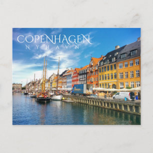 Copenhagen, Nyhavn Postkarte