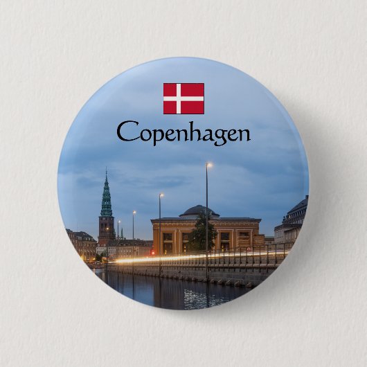 Copenhagen Souvenir Button (Vorderseite)