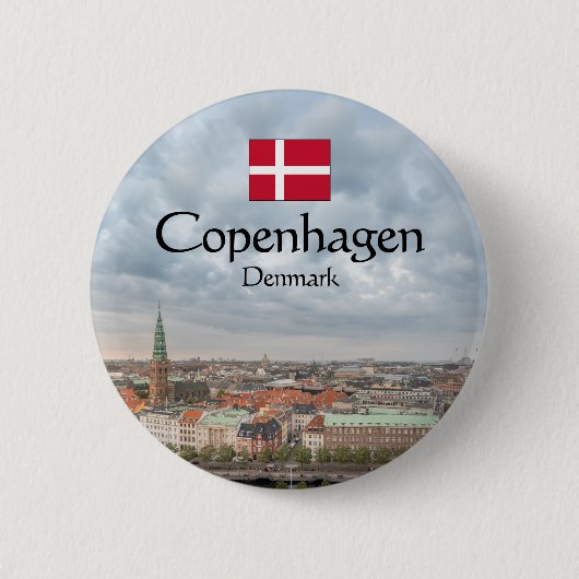 Copenhagen Souvenir Button (Vorderseite)