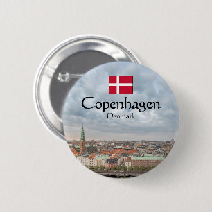 Copenhagen Souvenir Button
