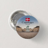Copenhagen Souvenir Button (Vorne & Hinten)