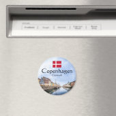 Copenhagen Souvenir Magnet (In Situ (Geschirrspüler))