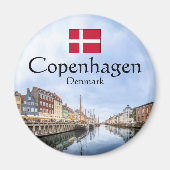 Copenhagen Souvenir Magnet (Vorne)